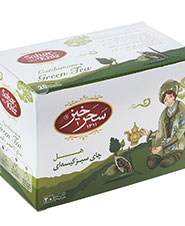 چای سبز کیسه ای هل سحرخیز 20 عددی