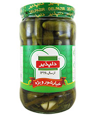 خیار شور ویژه دلپذیر 650g