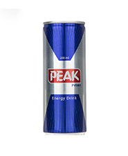 نوشابه انرژی زا فلزی 250 میل PEAK