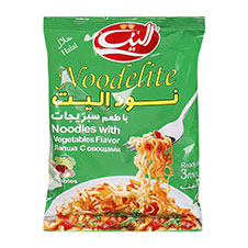 نودل سبزیجات الیت 75 گرمی