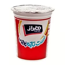 ماست پروبیوتیک غنی شده با ویتامین D3 تازه پرچرب هراز 750گرمی