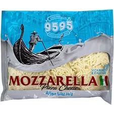 پنیر پیتزا رنده شده موزارلا 9595 کاله 180 گرمی