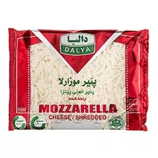 پنیر پیتزا موزارلا رنده شده دالیا ۵۰۰ گرمی