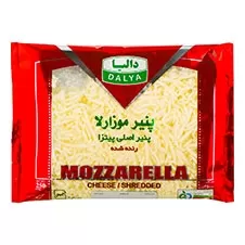 پنیر پیتزا موزارلا رنده شده دالیا ۲۵۰ گرمی