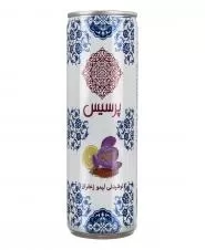 آبمیوه لیمو زعفران پرسیس 240 میلی لیتری