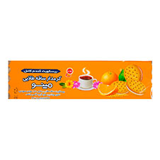 بیسکوییت کرمدار ساقه طلایی پرتقالی مینو 192 گرمی