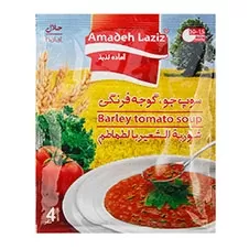 سوپ جو گوجه فرنگی آماده لذیذ 65 گرمی