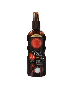 اسپری روغن برنزه کننده آفتاب SPF 15 کاباناسان 200 میلی لیتری
