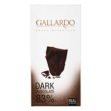 شکلات تلخ 83% گالاردو 80 گرمی