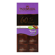 شکلات تلخ 60% پارمیدا 80 گرمی