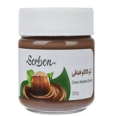 کرم کاکائو فندقی سوربن 300 گرمی