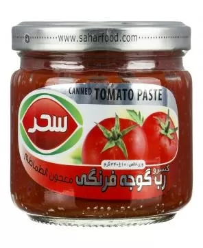 رب گوجه فرنگی سحر شیشه 340 گرمی