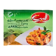 چاشنی خوراک با کاری الیت 15 گرمی