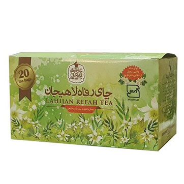 چای کیسه ای بهارنارنج رفاه لاهیجان 20 عددی