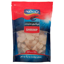میگو 41.50 بدون پوست و رگ تحفه 500 گرمی