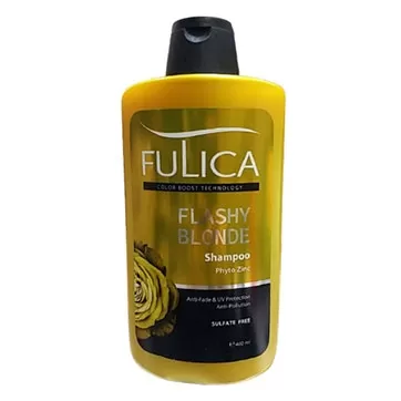 فولیکا کالربوست  شامپو تثبیت کننده و محافظ موهای رنگ شده  (موهای بلوند)Flashy Blonde