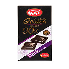 شکلات تلخ 90%  آیدین 100 گرمی