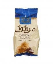 مینی کوکی با طعم نارگیل نادری 125 گرمی