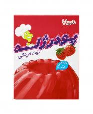پودر ژله توت فرنگی شیبا 100 گرمی