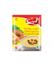 سوپ مرغ و ذرت اليت 65 گرمی