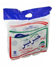 دستمال توالت ساده حریر 12 قلو