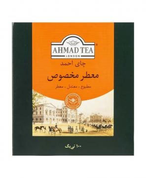 چای تی بگ معطر مخصوص احمد ۱۰۰ عددی