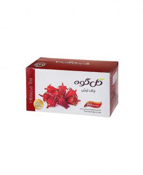 دمنوش چای ترش تی بگ گل کوه 20 عددی