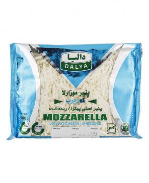 پنير موزارلا کم چرب رنده شده داليا 500 گرمی