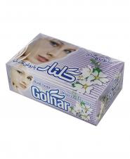 صابون حمام سفید چهره گلنار جعبه 6 عددی 130 گرمی