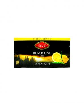 چای کیسه ای خارجه با طعم ليمو گلستان 25 عددی