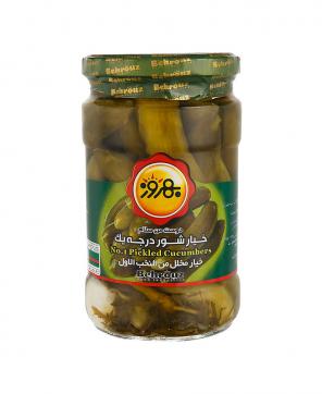 خیارشور درجه یک بهروز ۶۶۰ گرمی