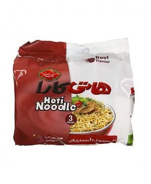 هاتي نودل با طعم گوشت 5عددي 77گرمي