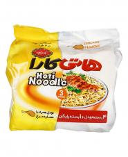 هاتی نودل با طعم مرغ 5 عددي 77 گرمي