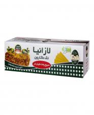لازانیا سریع پخت شیاردار 250 گرمی تکماکارون