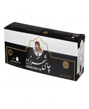 چای سیاه کیسهای ارل گری 25 عددی شهرزاد