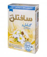 پودر ماشین لباسشویی کامل و درخشان 500 گرمی سافتلن طلایی