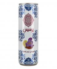 نوشیدنی لیمو زعفران 240 میلی لیتری پرسیس
