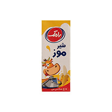 شیر موز کم چرب رامک 200 میلی لیتری