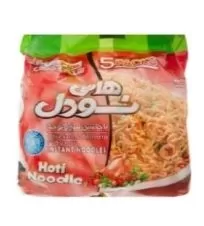 نودل با طعم مرغ و گوجه فرنگی هاتی کارا ۵ عددی