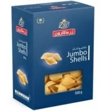 ماکارونی فرمی جامبو شلز زر ماکارون ۵۰۰ گرمی