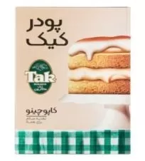 پودر کیک با طعم کاپوچینو تک ماکارون ۵۰۰ گرمی