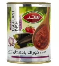 کنسرو خوراک بادمجان سحر  ۴۰۰ گرمی