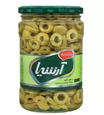 زیتون شور اسلایس آرشیا ۶۶۰ گرمی