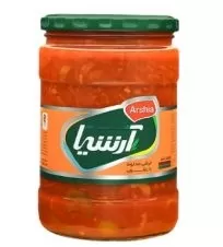 ترشی مخلوط با زیتون تند آرشیا ۶۶۰ گرمی
