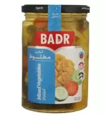 ترشی مخلوط بدر ۶۳۰ گرمی