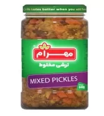 ترشی مخلوط مهرام ۶۶۰ گرمی