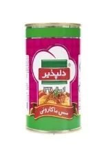 کنسرو مایه ماکارونی با سویا دلپذیر 400 گرمی