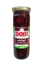 کمپوت گیلاس ممتاز دونی شیشه ۴۵۰ گرمی