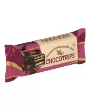 ویفر کاکائویی با روکش شکلات تلخ چوکوتریپس ۵۰گرمی