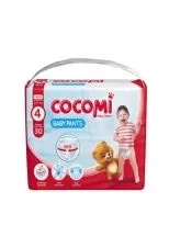 پوشک کودک شورتی سایز 4 بزرگ 9-17کیلو کوکومی 30 عددی